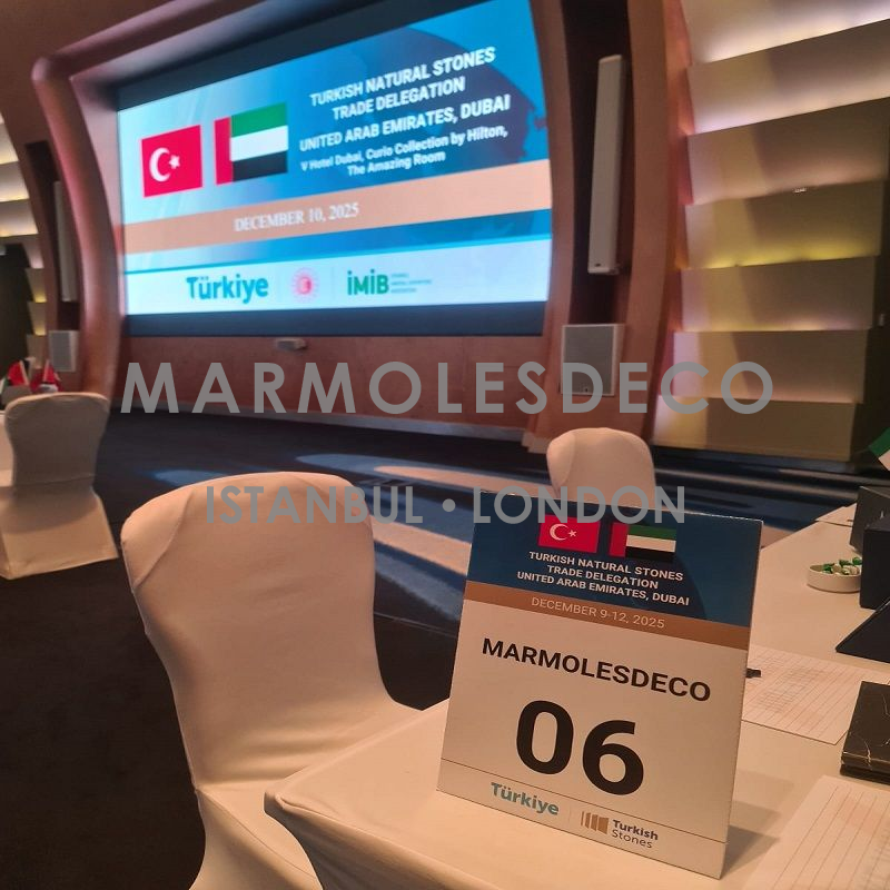 Participation in the Turkish Natural Stone Sectoral Trade Delegation – Dubai, December 2025